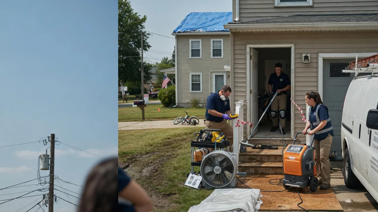 Water Damage Repair in Preemption, IL near me